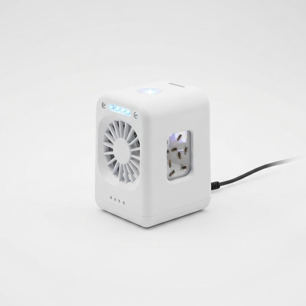 Katchy dual indoor outdoor mosquito trap for covered patios